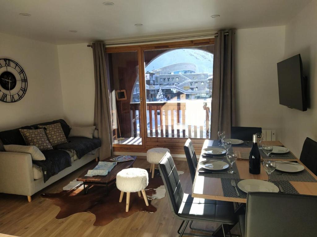 Résidence Val Set - AGREABLE 2 PIECES 6 PERSONNES A L'ENTREE DE STATION EXPOSE SUD EST MAE-7483, Val Thorens