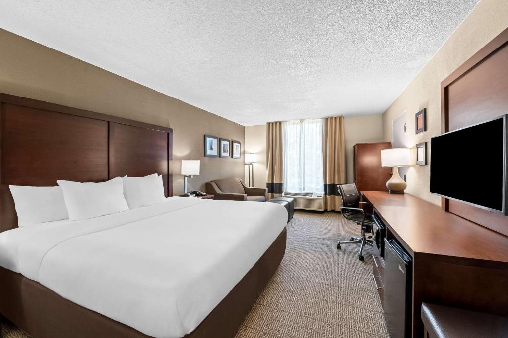 コンフォート イン&スイーツ ダーハム ニア デューク ユニバーシティ (Comfort Inn & Suites Durham near Duke University)