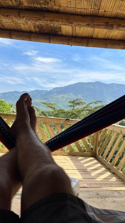 Cabaña Glamping vista verde Cocorna - 5