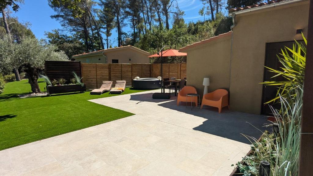 Studio climatisé - Terrasse, Plancha, Fibre - 4