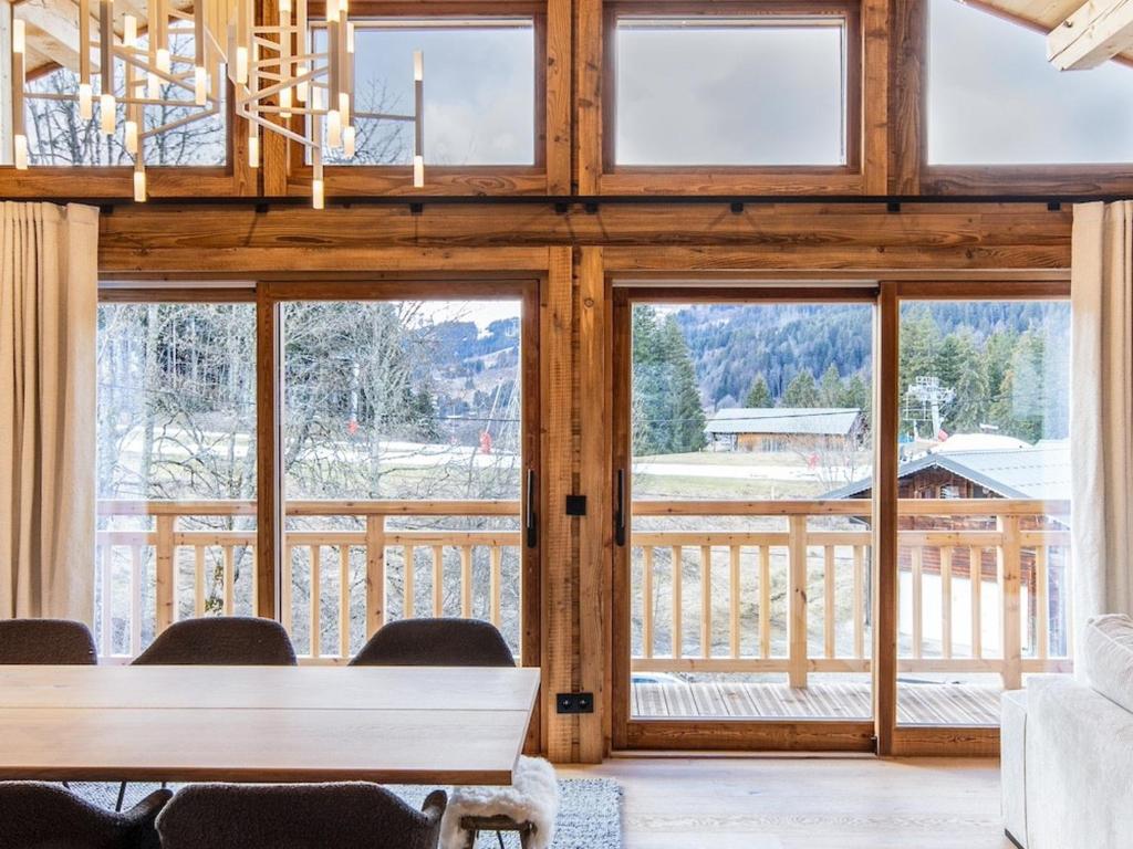 Chalet de luxe aux Gets avec jacuzzi, sauna, Wi-Fi, parking - FR-1-671-272 - 2