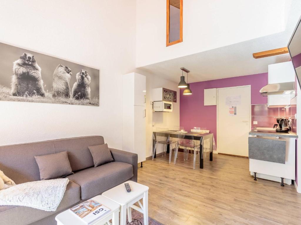Duplex 38m² 5 pers, 2 TV, balcon, casier à skis - 3