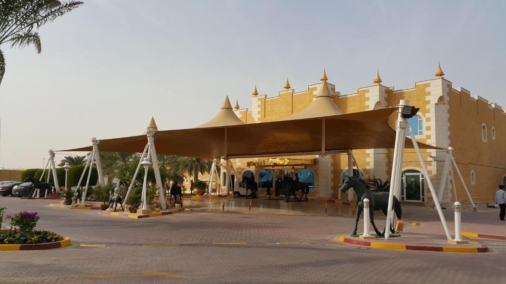 A szálláshely kívülről