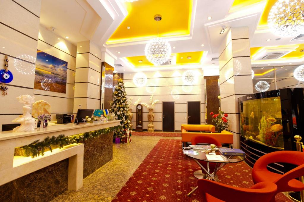 Lobby, Grand Voyage Hotel in Almaty