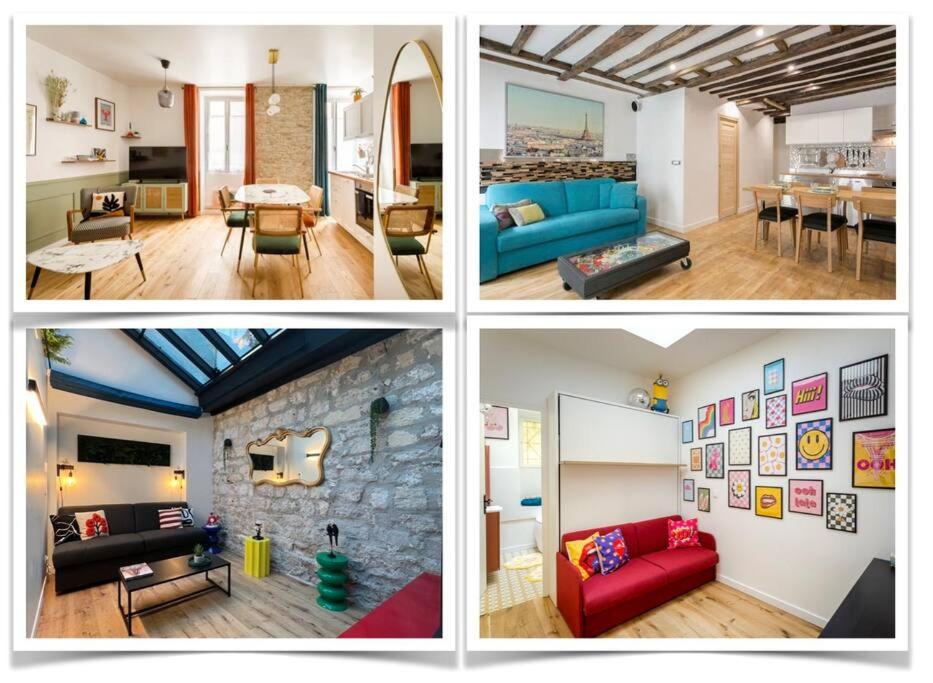 Relais Cocorico - Town House 4 Private Suites, AC Cinema Gym & Sauna - 3