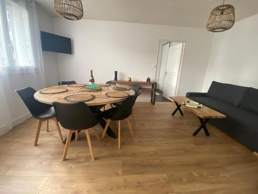 Prox centre, beau T3, 2 ch, 7 personnes, Brest