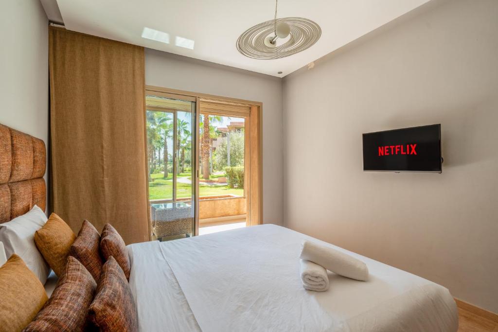 Elegant Apartment in Prestigia Golf Marrakech, Marakéš