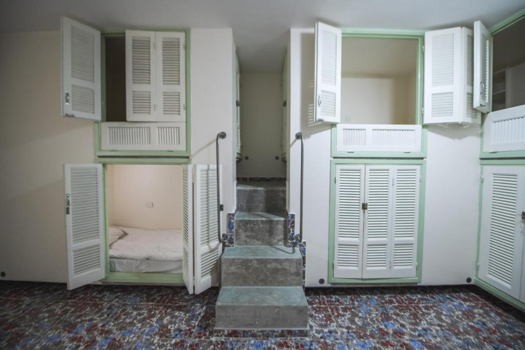 Single Bed in Male Dormitory Room