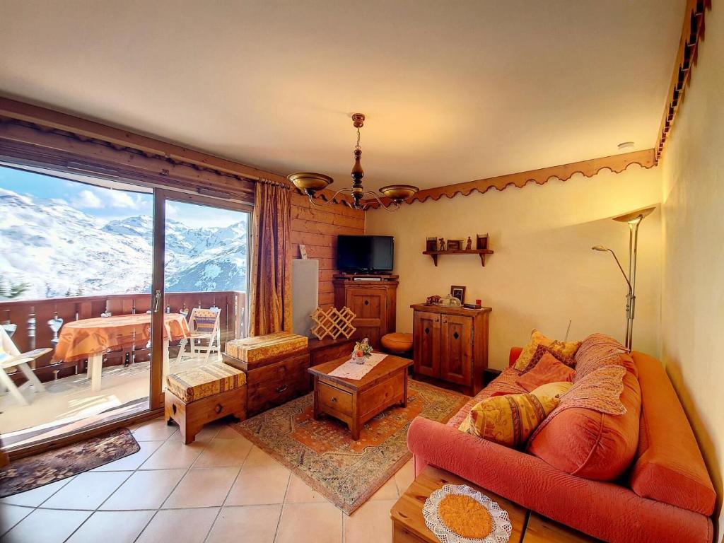 Résidence Ancolie - Appartement spacieux · Balcon sud MAE-9714, Les Menuires