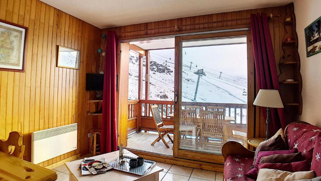 Résidence Tetras Lyre - Appartement spacieux · Départ et retour skis aux pieds · Balcon MAE-0504 - 1
