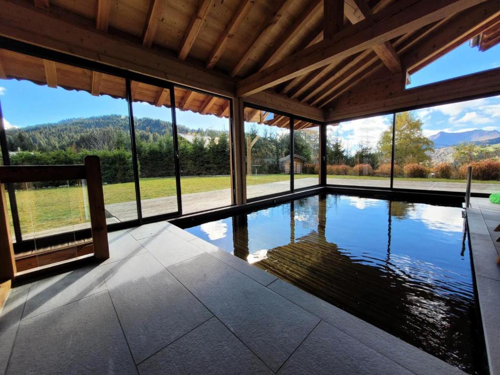 Chalet Les Sauvageons - Grand luxe au cœur des Gets, avec piscine & hammam MAE-2431 - 2