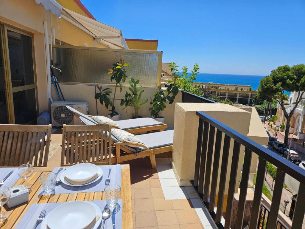 SEA VIEW PENTHOUSE studio ROMANA PLAYA Elviria Marbella - 5