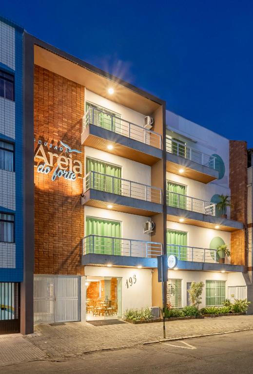 Exterior view, Pousada Areia do Forte in Cabo Frio