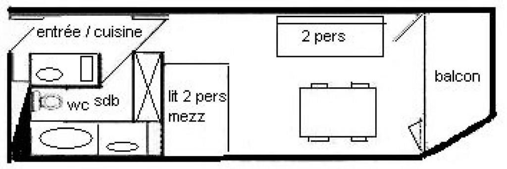 Résidence Aime 2000 - Studio 3/4 pers - AIME 2000 - PLAGNE AIME 2000 - C08A2 MAE-8814 - 2