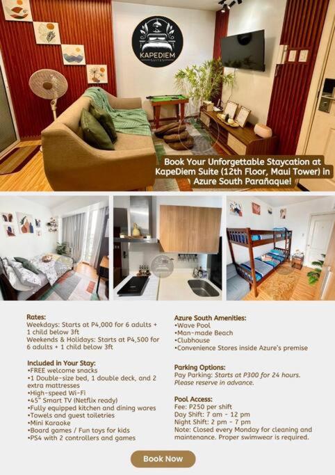 KapeDiem Suite 3 at Azure South Parañaque, Manila