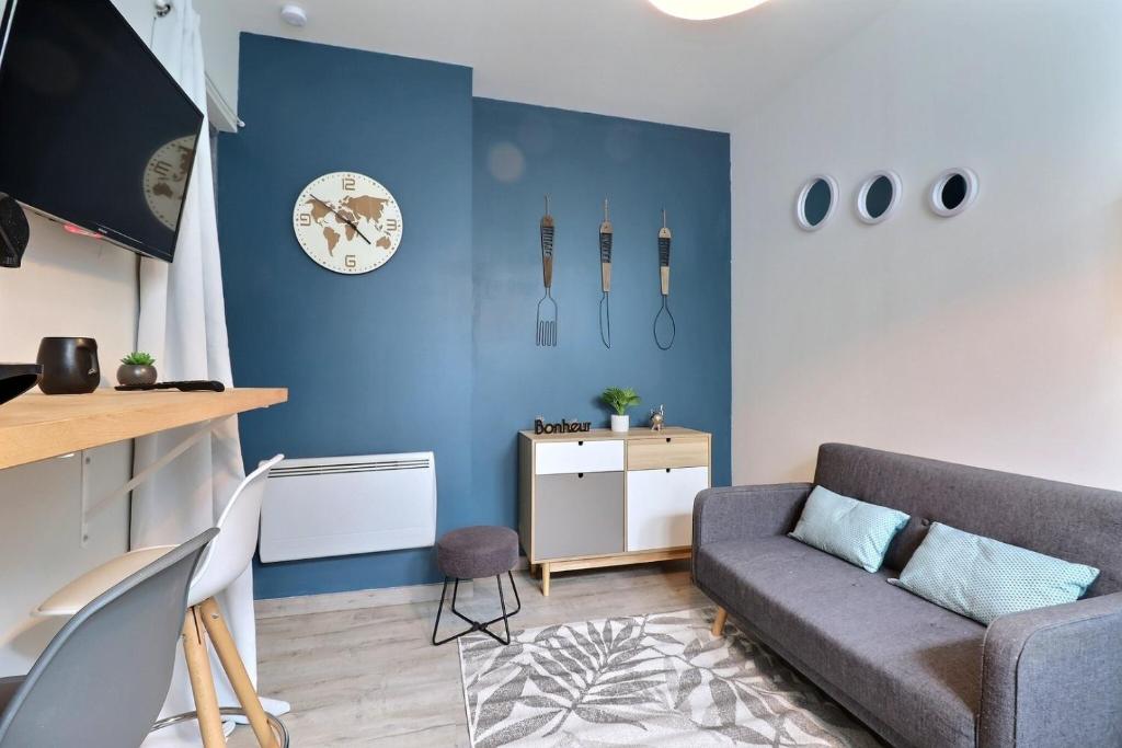 Les Apparts du Pont Vert - lit double - WiFi - tout inclus - 2, Troyes