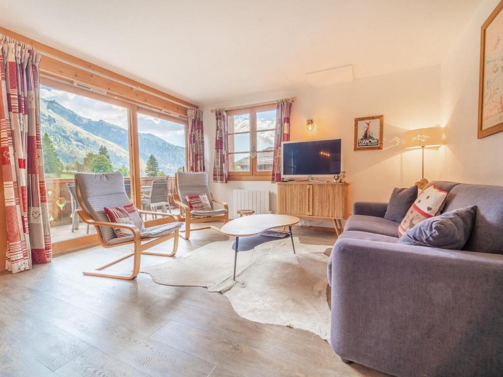 Bel Appart 6 Pers - 2 Ch - Terrasse Sud - Garage - WIFI - La Clusaz - FR-1-437-105, La Clusaz