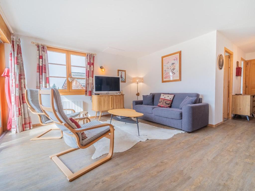 Bel Appart 6 Pers - 2 Ch - Terrasse Sud - Garage - WIFI - La Clusaz - FR-1-437-105 - 2