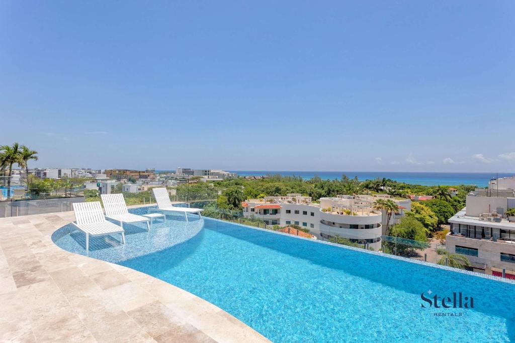 Chic Studio at My Menesse In Playa with Roof Pool - 4