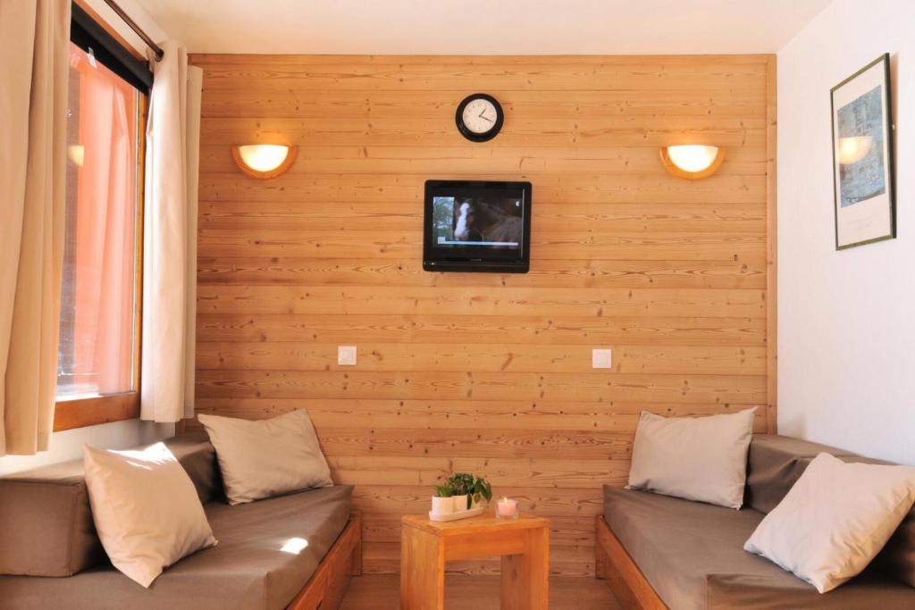 Résidence Agate - Studio divisible lumieux et chaleureux · Accès direct aux pistes · Vue pistes MAE-2635, Mâcot La Plagne