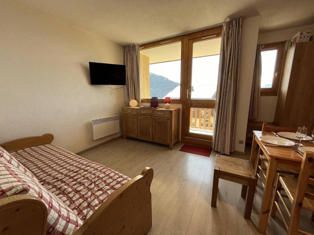 Studio rénové de 26 m² pour 4 pers avec balcon, accès pistes, animaux admis - Vallandry - 2