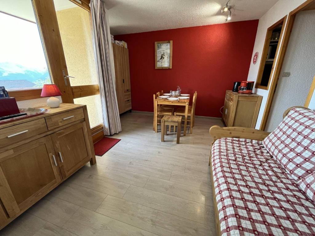Studio rénové de 26 m² pour 4 pers avec balcon, accès pistes, animaux admis - Vallandry - 3