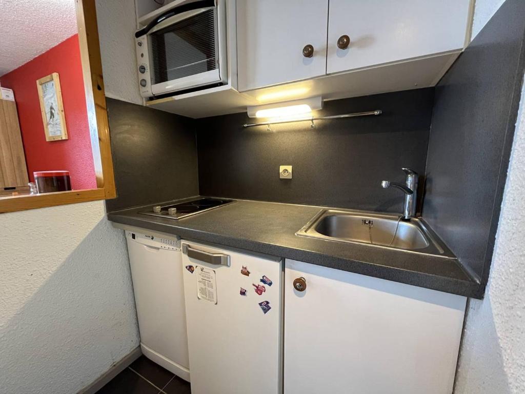 Studio rénové de 26 m² pour 4 pers avec balcon, accès pistes, animaux admis - Vallandry - 5
