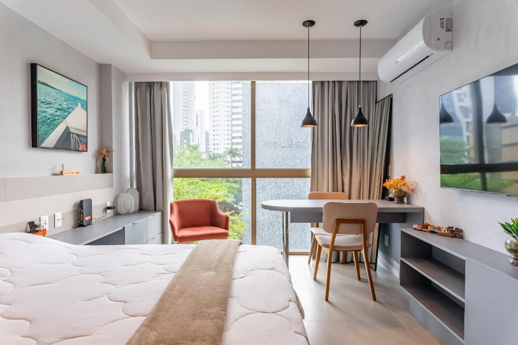 Rooftop 470 - Novíssimo Flat Boa Viagem, Recife