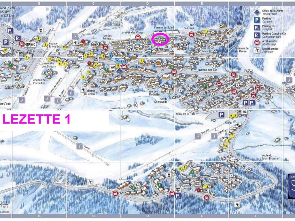Duplex aux Saisies - 6 pers, Animaux admis, Vue pistes - 3