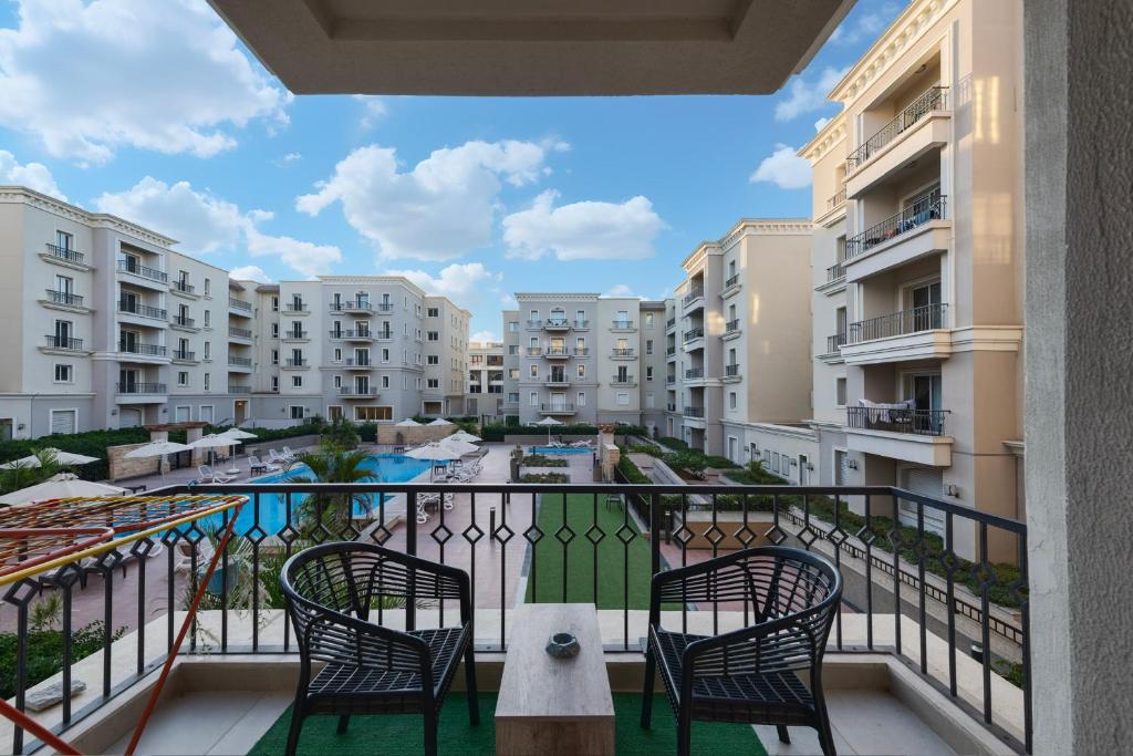 New with hot view,4 bedrooms”Emaar Mivida”, New cairo