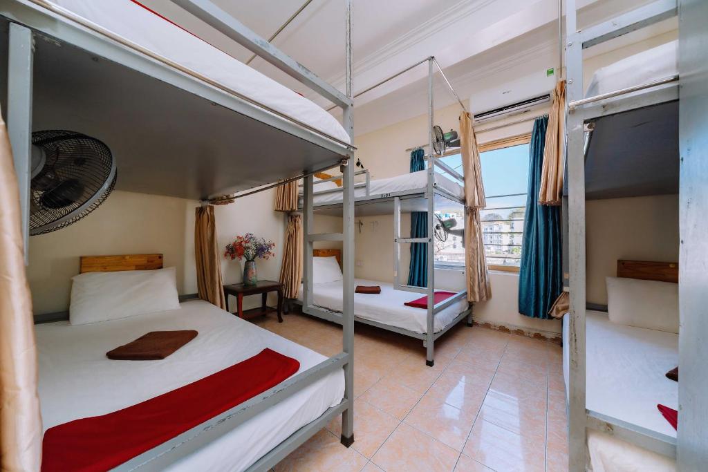 Bett im gemischten 6-Bett-Schlafsaal