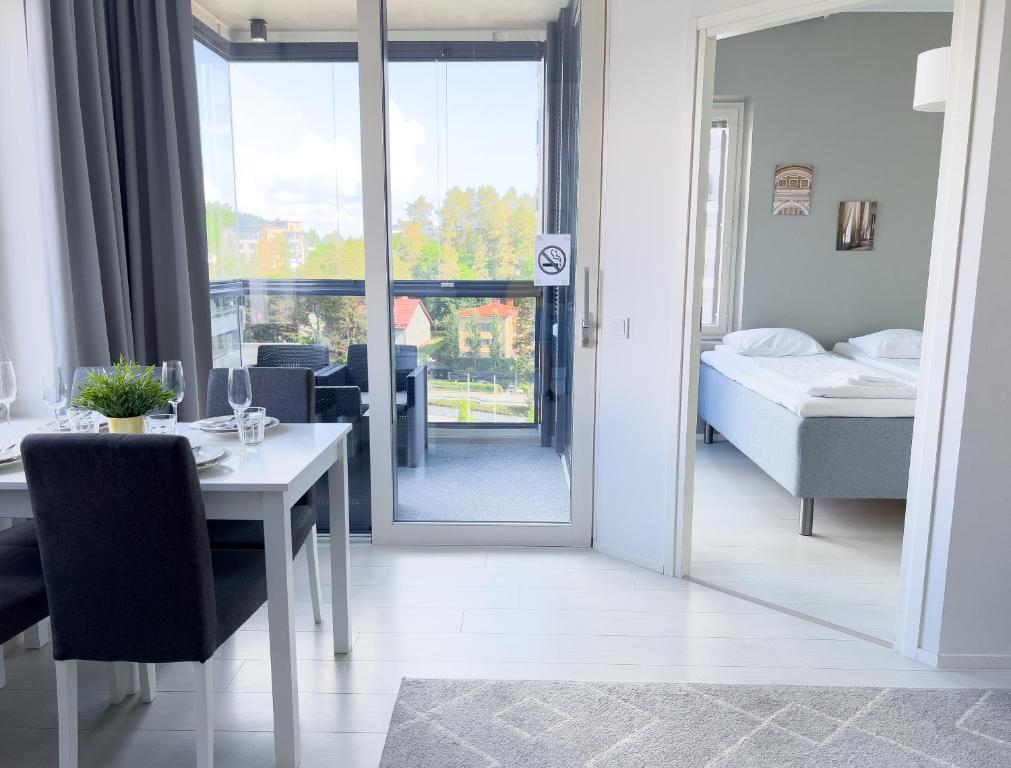 Aseman Portti - Stunning 1BR Apartment with sauna 8th Floor, Kuopio