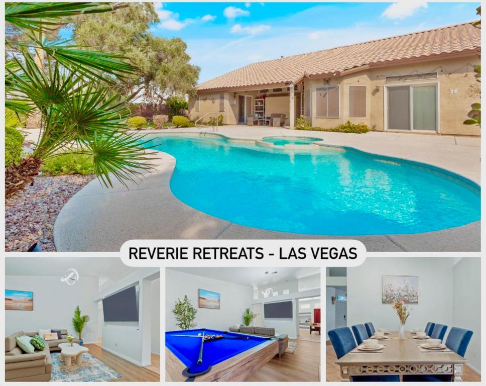 Vegas Retreats Pool, Arcade, Fun, 10min from Airport and the Strip, Las Vegas