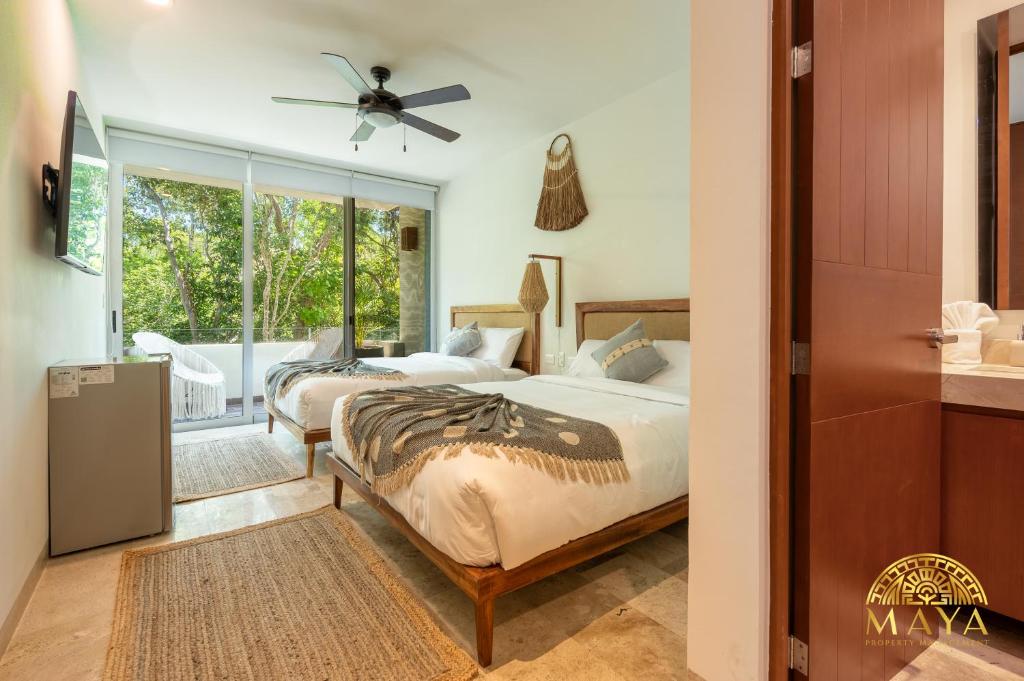 NHOA 206C Lux 1BR Condo Jungle View in Aldea Zama - 4