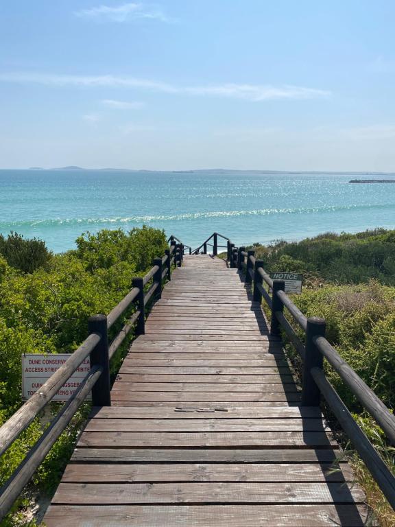 Barefoot at Calypso Beach, Langebaan
