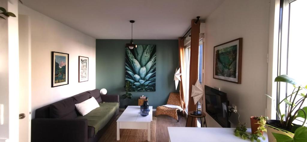 Appart T2 l'île de Nantes avec parking privé - 3