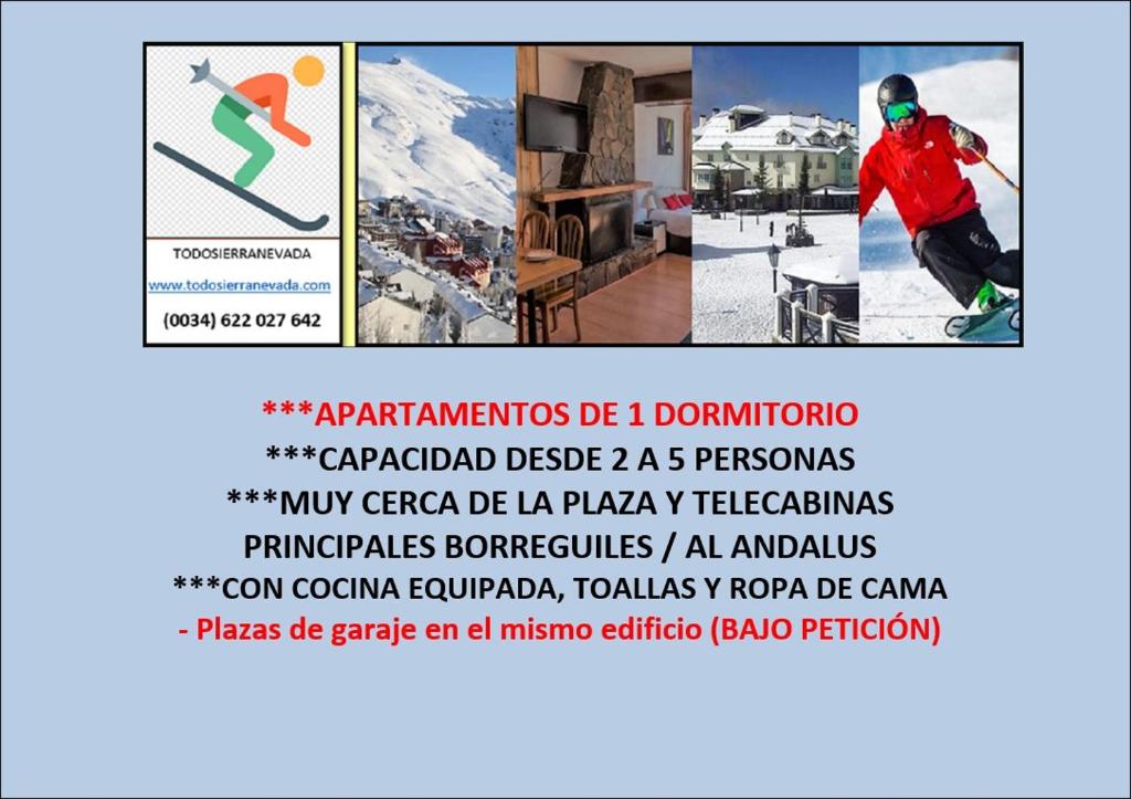 TODOSIERRANEVADA ZONA BAJA - EDIFICIO ALHAMBRA - Junto a los Telecabinas - 5