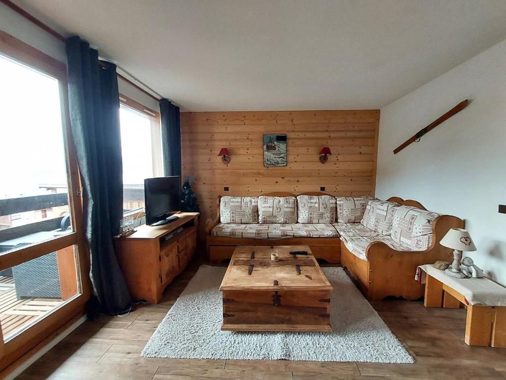 Charmant 2P, 5 Pers, Centre La Plagne, Parking, Casier à Skis - 1