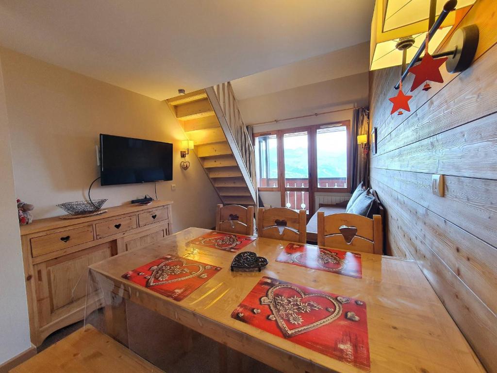 Charmant duplex 8 pers avec balcon, proche pistes et navette à La Plagne - 1
