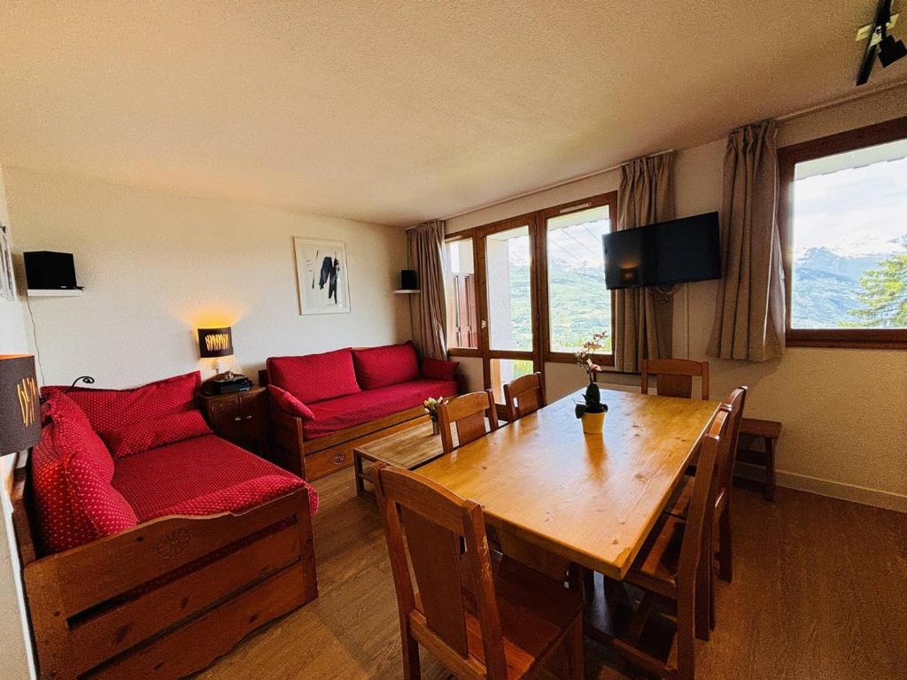 Charmant T3 avec terrasse, près des pistes, pour 6 personnes à La Plagne - 4
