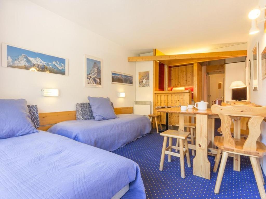 Studio lumineux avec balcon, ski aux pieds, pour 4 personnes - Bourg-Saint-Maurice - FR-1-346-462, Arc 2000