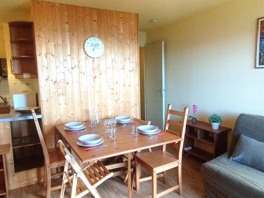 2 Pièces Cabine Pied des Pistes - 4 Lits Superposés, Animaux Admis - 2