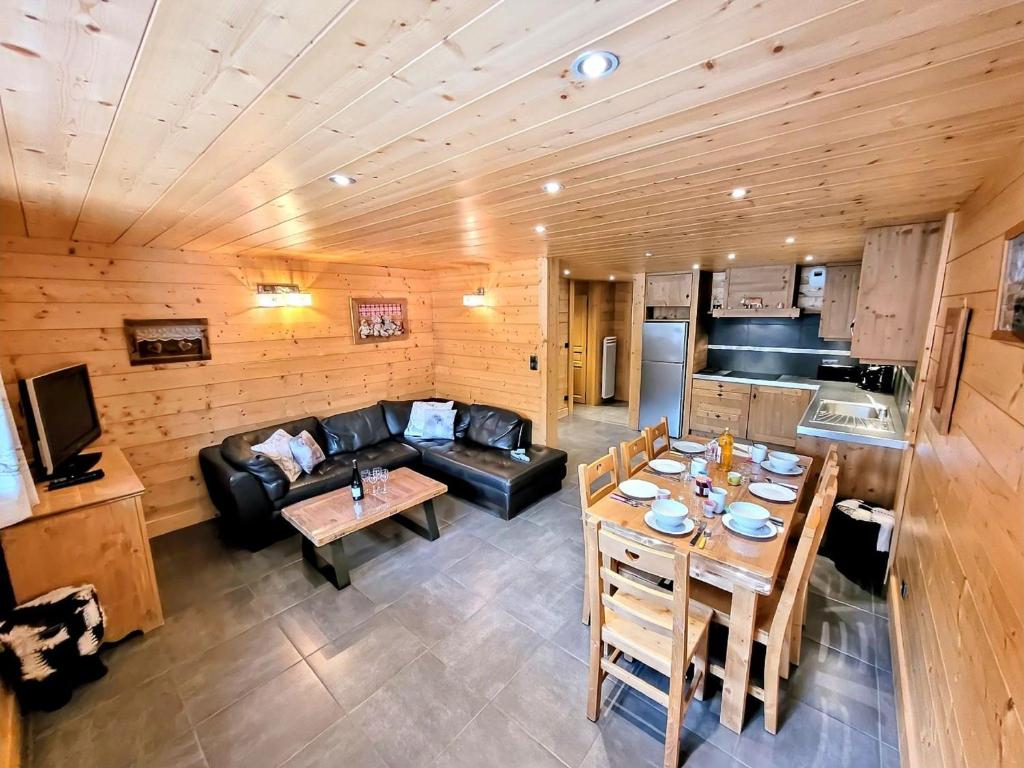 Superbe T3 + cabine au centre des Gets, proche pistes, 7 pers, 4⭐, Wifi, équipements complets - FR-1-598-83, Les Gets