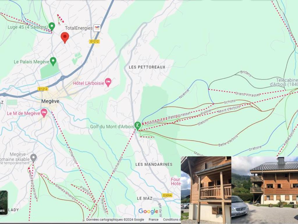 Duplex lumineux à Megève, proche télécabine du Jaillet, 2 chambres en suite, parking, casier à ski - FR-1-569-77 - 2