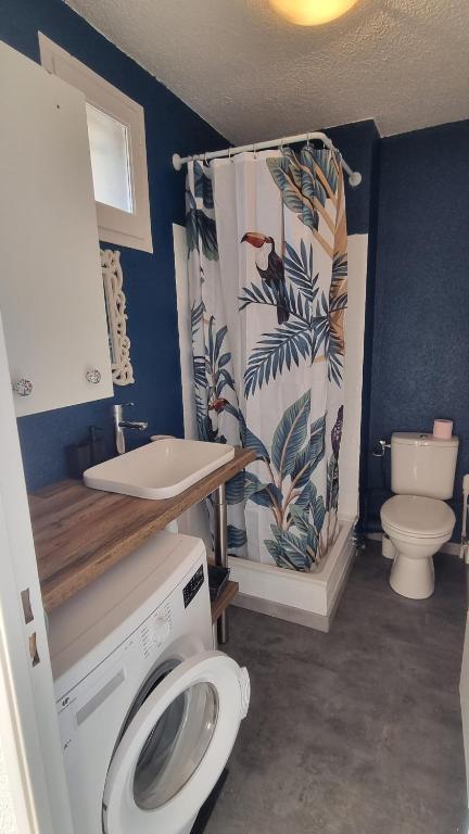 Le Corail Grand studio Vue mer avec loggia - Plage et port à 5 min à pied - parking privatif - Draps et ménage inclus - 4