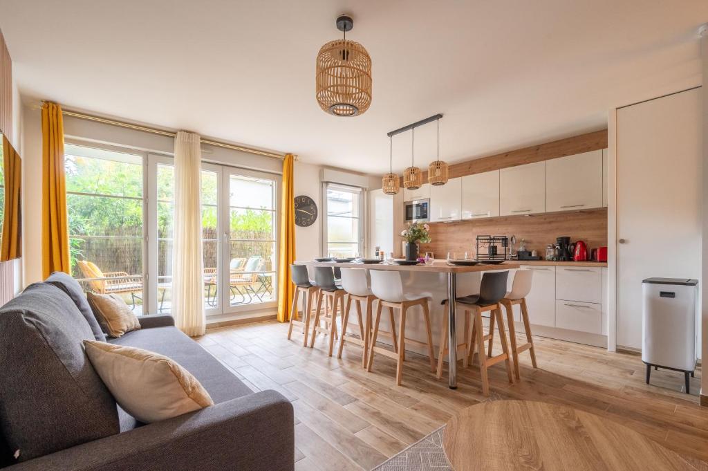Disneyland-Charmant appartement 8 personnes-Terrasse-Gare-Parking - 1