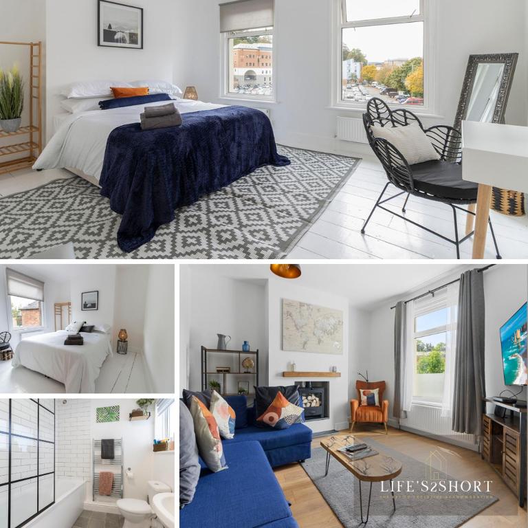 Luxe Garden House exterior - pet-friendly sleeps-6 whole-house in central Exeter