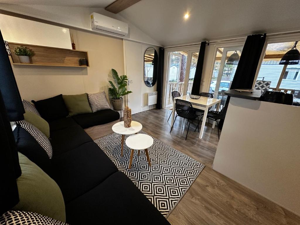 Grand Mobil Home Tout Confort pour 6 personnes - Camping Les Oyats 4 étoiles - 2