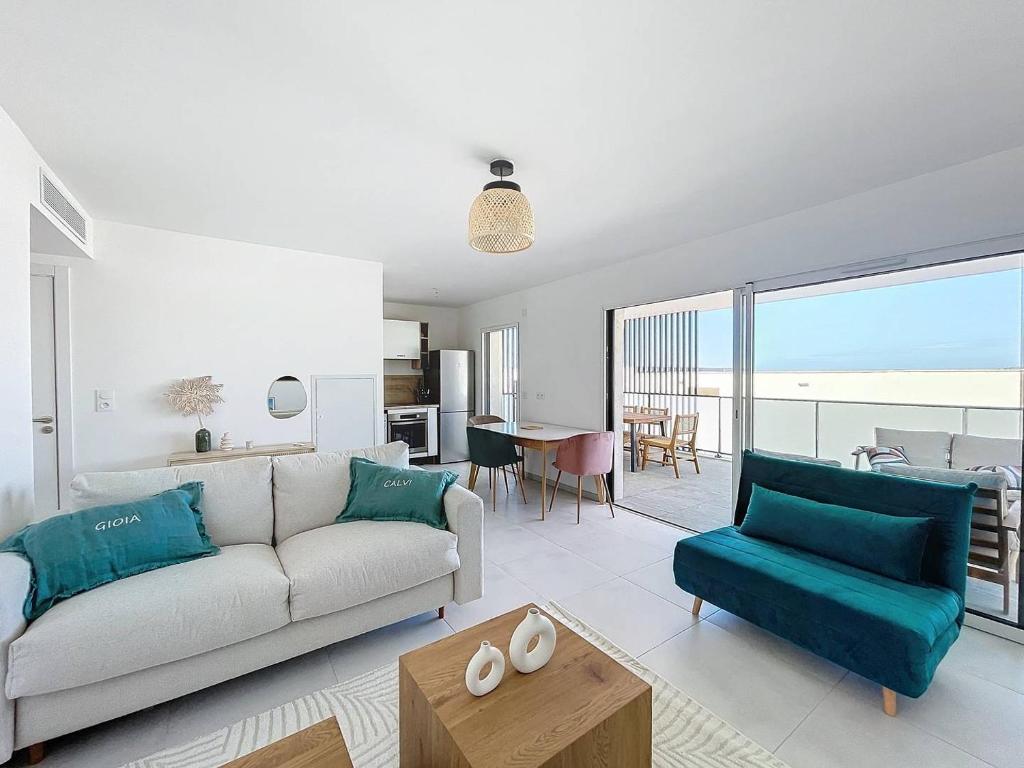 Appartement dans résidence avec piscine - 1