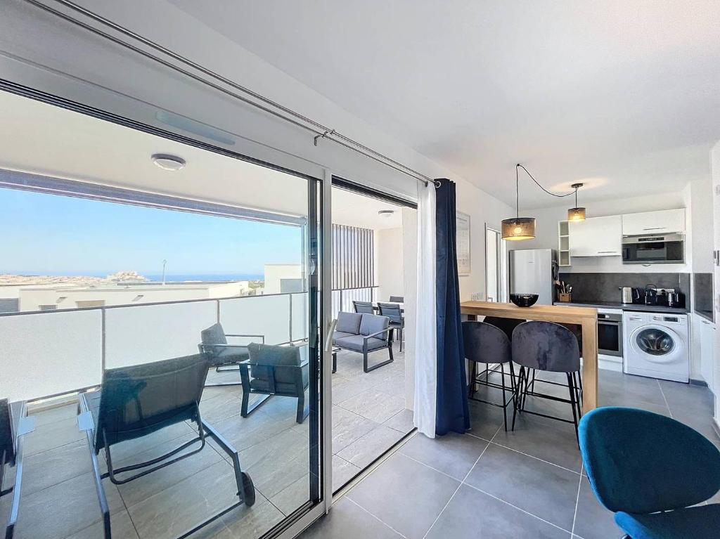 Appartement avec vue mer et citadelle, Calvi